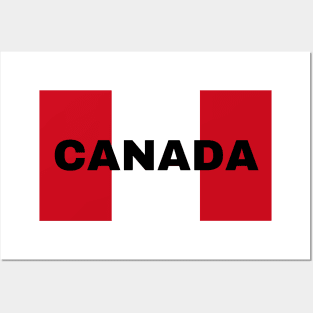 Canada Flag Colors Posters and Art